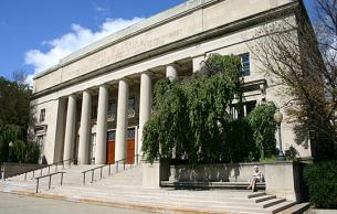 Photographer Melody Craven Walker Memorial, Building 50 facade photo