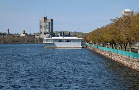 Exterior from upstream (Photo by Richard Mandelkorn Photography)