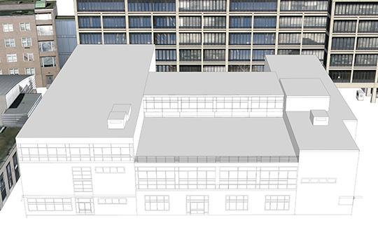 Southern elevation of Bldg 31 (Imai Keller Moore Architects) Southern elevation of Bldg 31 (Imai Keller Moore Architects)