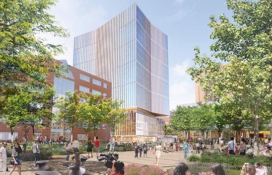 Building 5 concept (Courtesy Weiss/Manfredi) Building 5 concept (Courtesy Weiss/Manfredi)