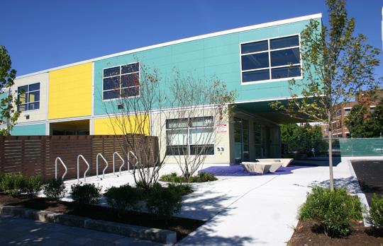 Koch Childcare Center entrance