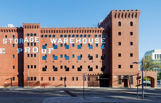 Met Warehouse south façade (Iwan Baan)