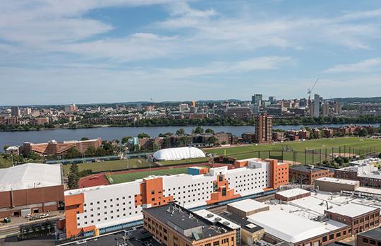 New Vassar view from Albany (Photo: J. Horner)