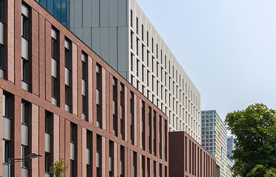 Graduate Junction facade (photo by Chuck Choi)