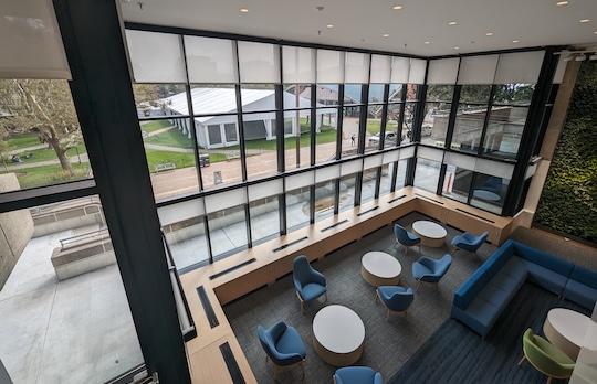 Overlooking Stratton Lounge (Photo by Matt Bauer)