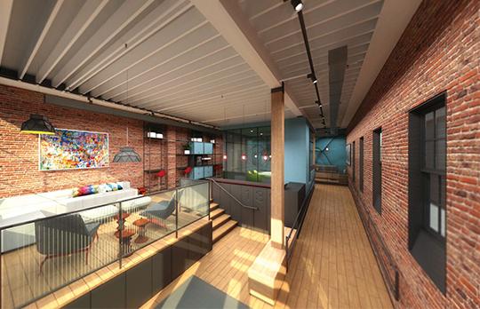 139 Main Street; Courtesy of Arrowstreet 139 Main Street Interior Rendering