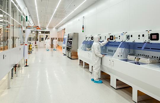 MIT.nano clean room (Courtesy Wilson Architects)