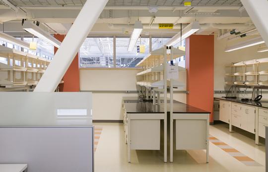 Building 31 lab (Courtesy R Bousquet Photo)